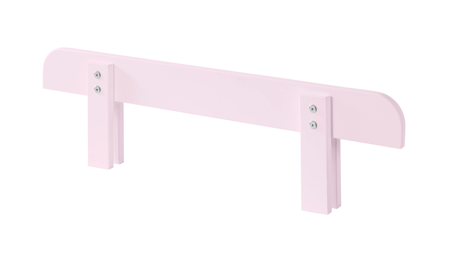Deze KIDDY combinatie in roze bestaat uit een bed (90x200) met nachtkastje, 2 hangplankjes (45 en 65 cm), uitvalbeveiliging en speelkoffer.