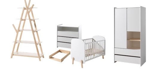 Vipack - Babykamer KIDDY - Wit