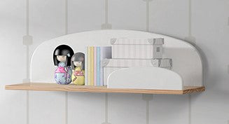 Kiddy hangplank 65 cm wit *