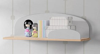 KIDDY HANGPLANK 65 cm COOL GRIJS *