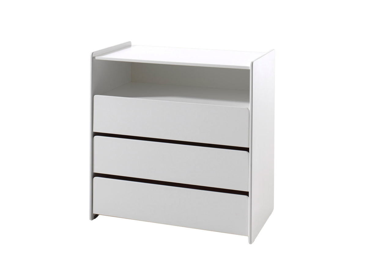 KIDDY commode 3 lades wit *
