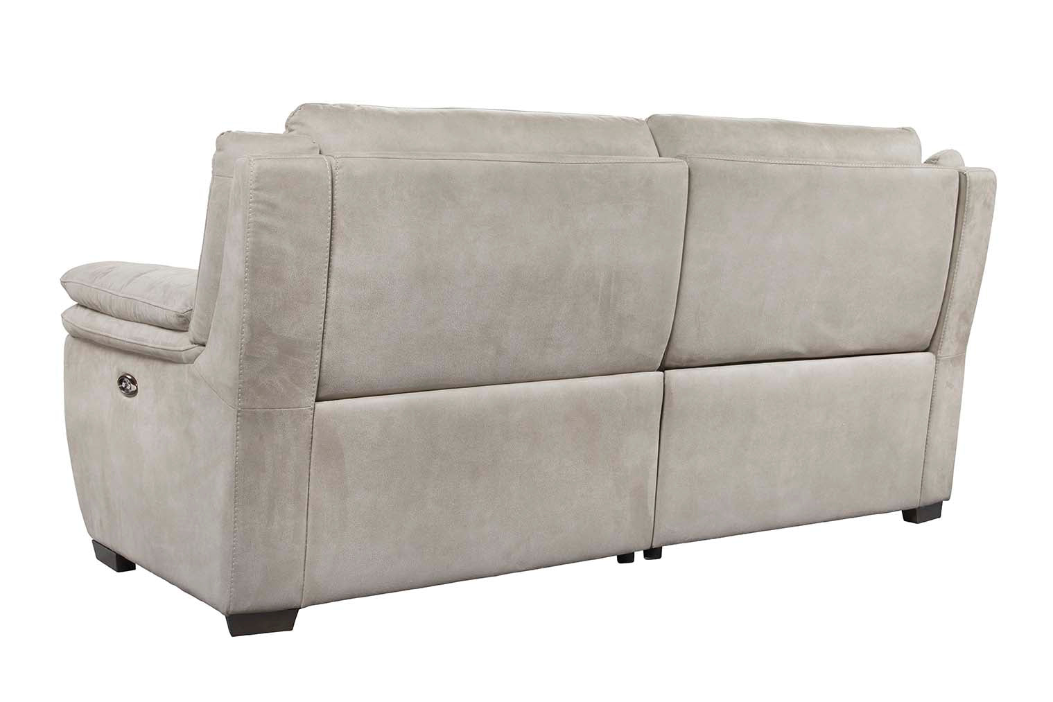 GBO - 3 Zit relax electrisch Kilimanjaro - Stof / Stof Antraciet - 216x98.0x90cm