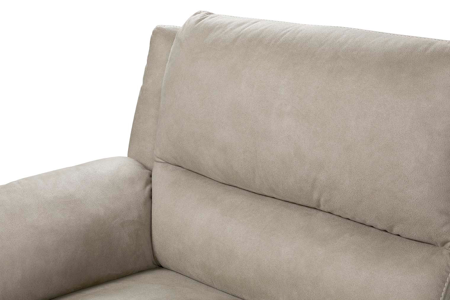 GBO - 3 Zit relax electrisch Kilimanjaro - Stof / Stof Antraciet - 216x98.0x90cm