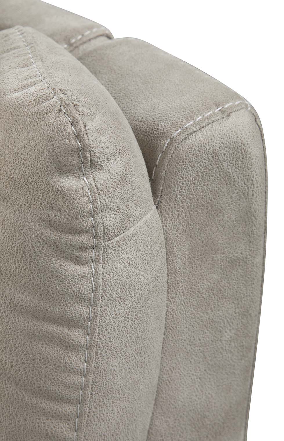 GBO - 3 Zit relax electrisch Kilimanjaro - Stof / Stof Antraciet - 216x98.0x90cm