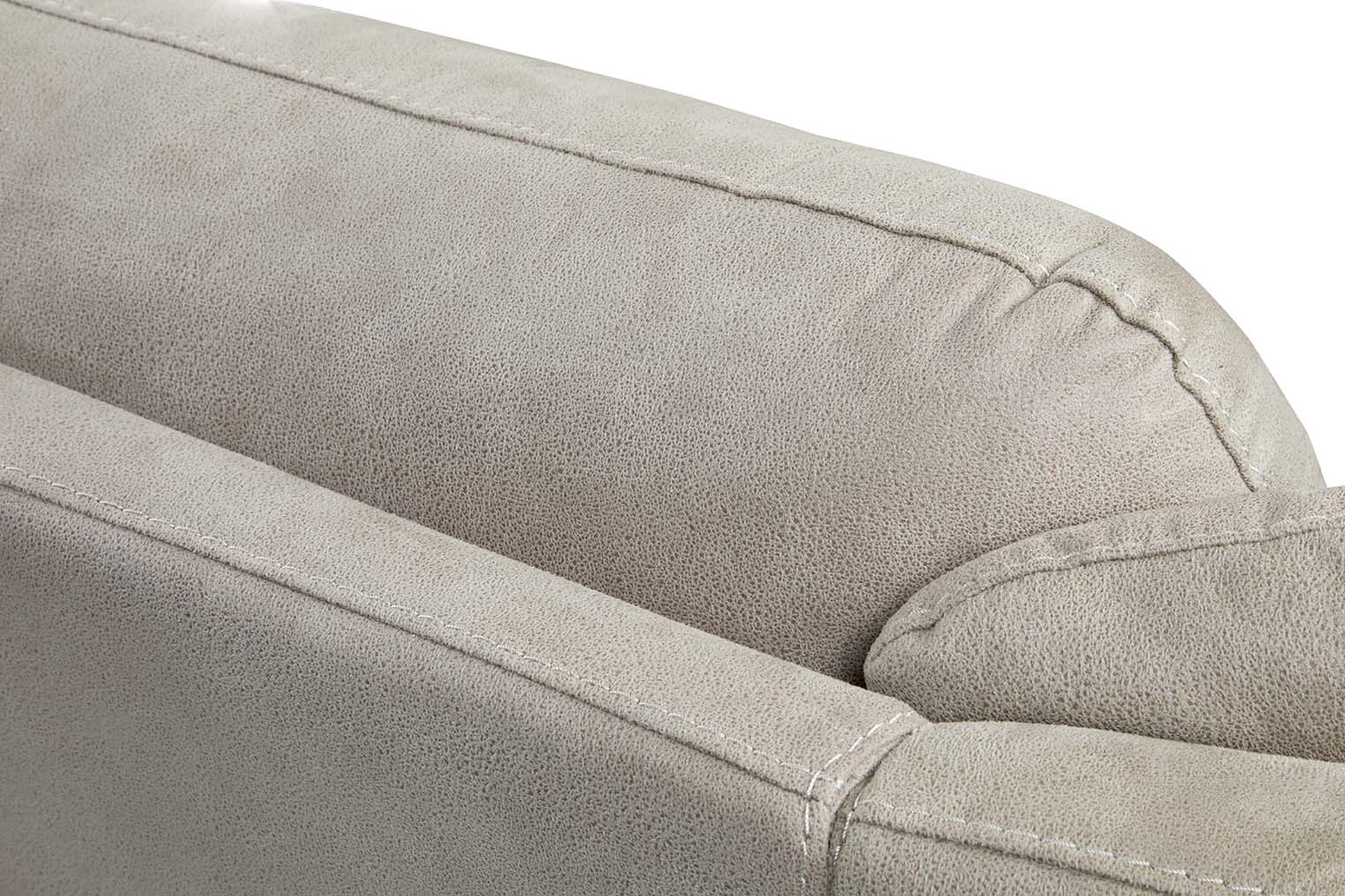 GBO - 3 Zit relax electrisch Kilimanjaro - Stof / Stof Antraciet - 216x98.0x90cm