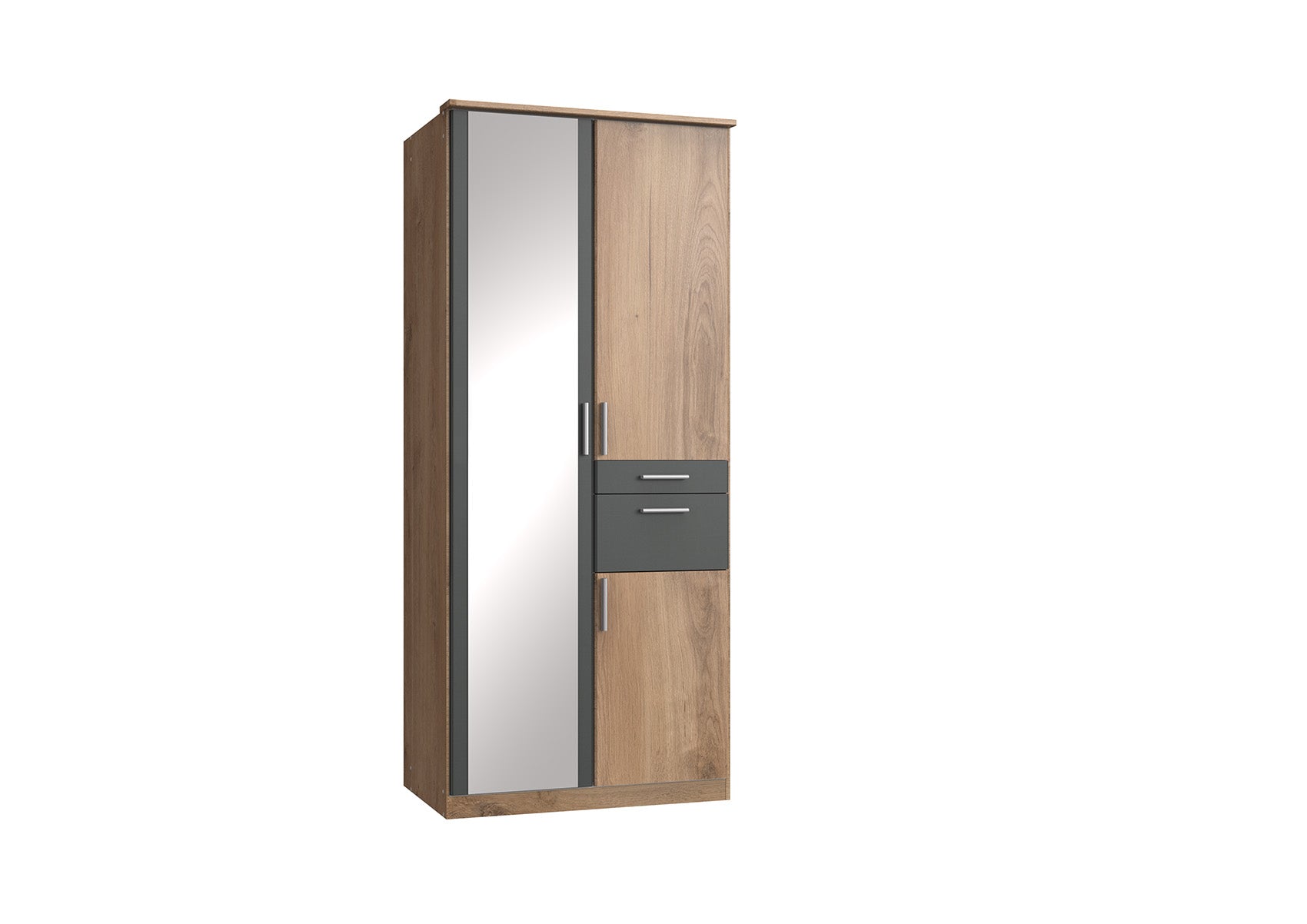 Wimex - Kleerkast Koblenz - T14614 - Wit - 91x199x58cm