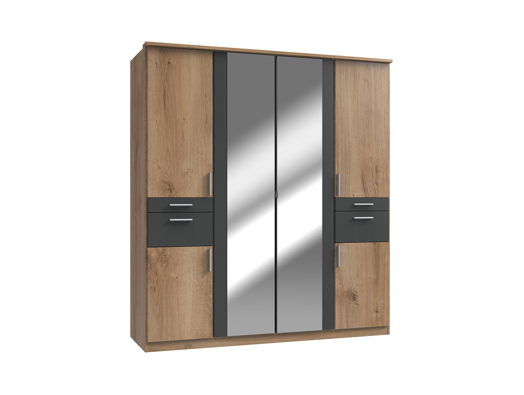 Wimex - Armoire Koblenz - T14617 - Blanc - 179x199x58cm