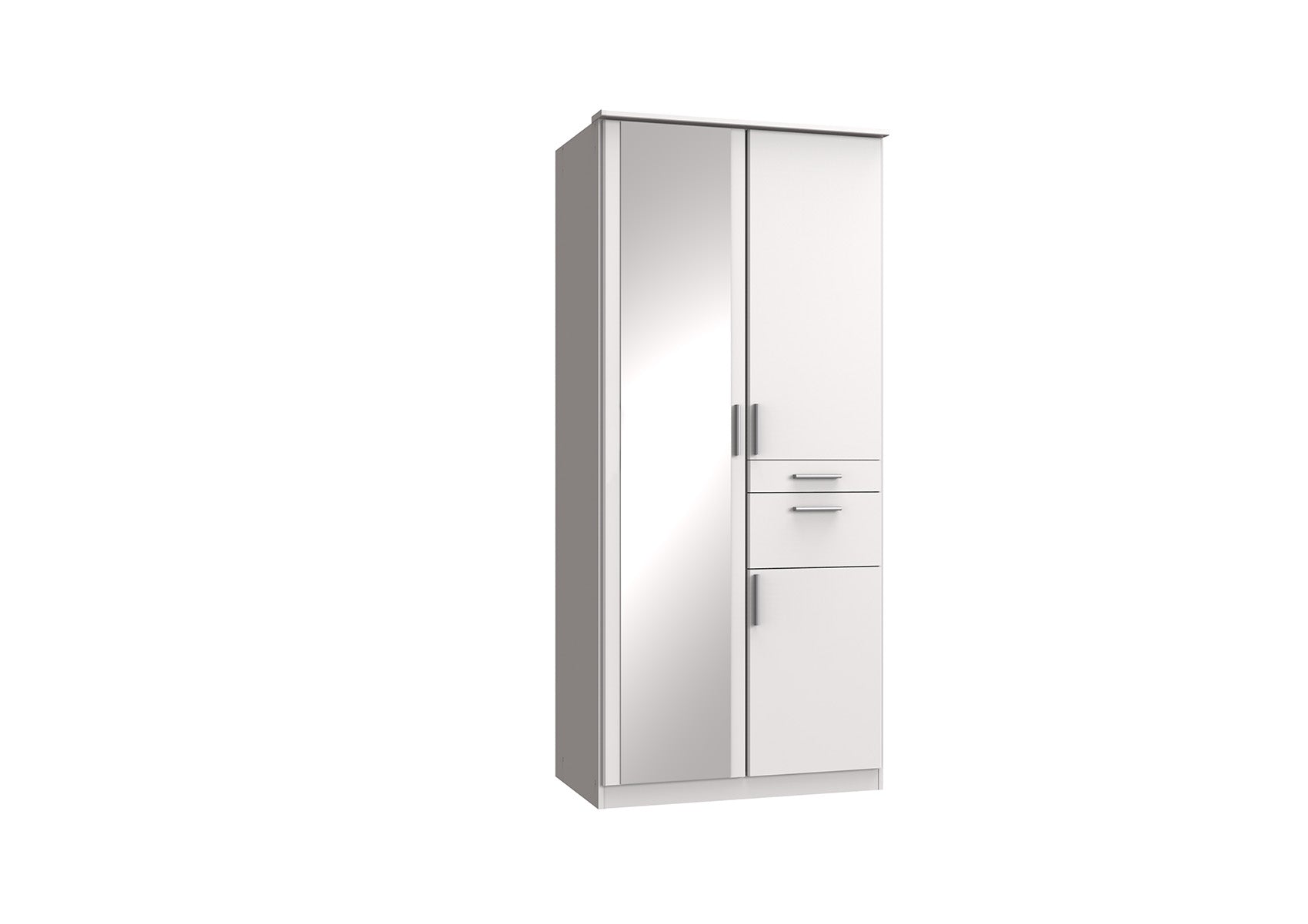 Wimex - Kleerkast Koblenz - T24614 - Wit - 91x199x58cm