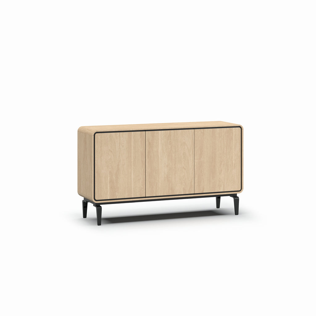 Meubar - Dressoir Lago- DR3 - Chêne naturel brossé sable - 163 x 92 x 45 cm