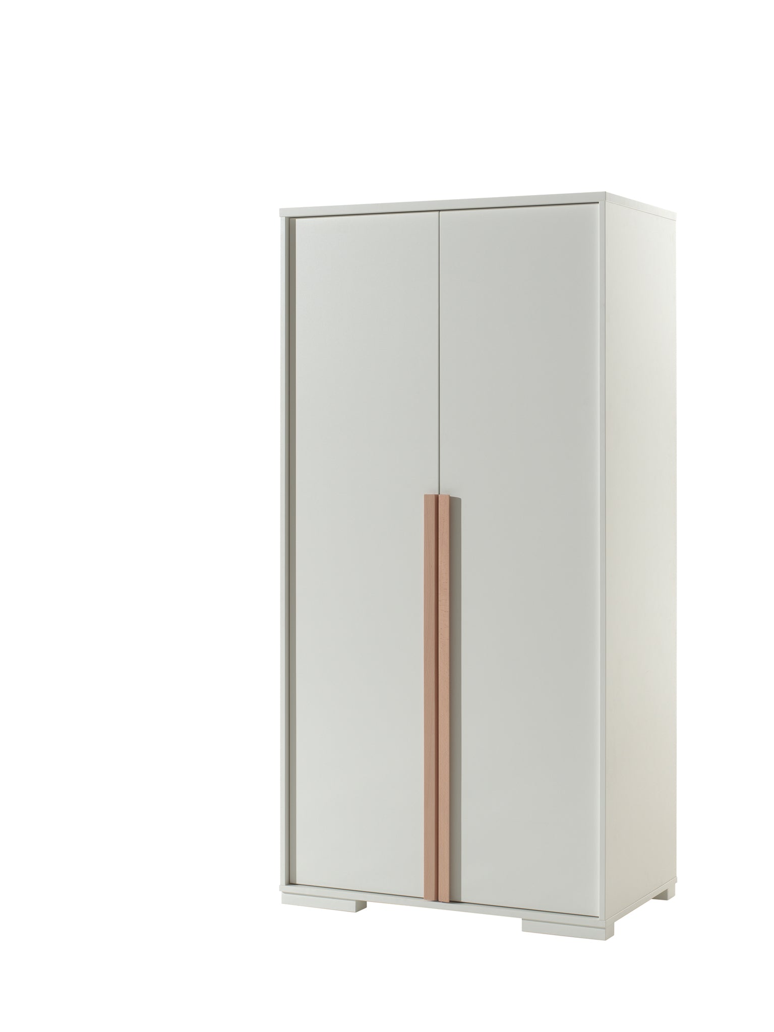 London 2-deurs kledingkast wit