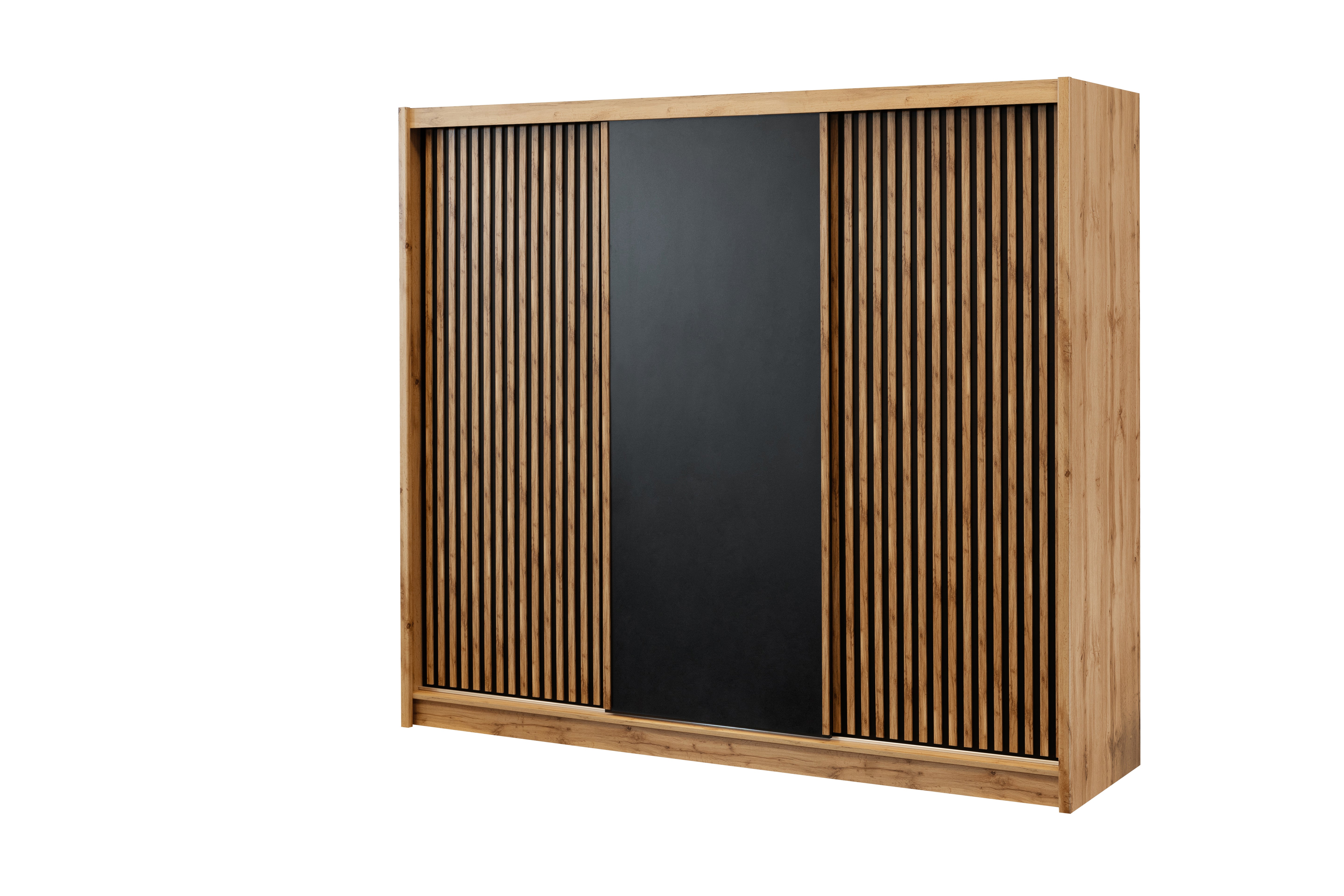 2BM - Kleerkast Schuifdeuren - Wotan eik - 250xh215x60,5cm