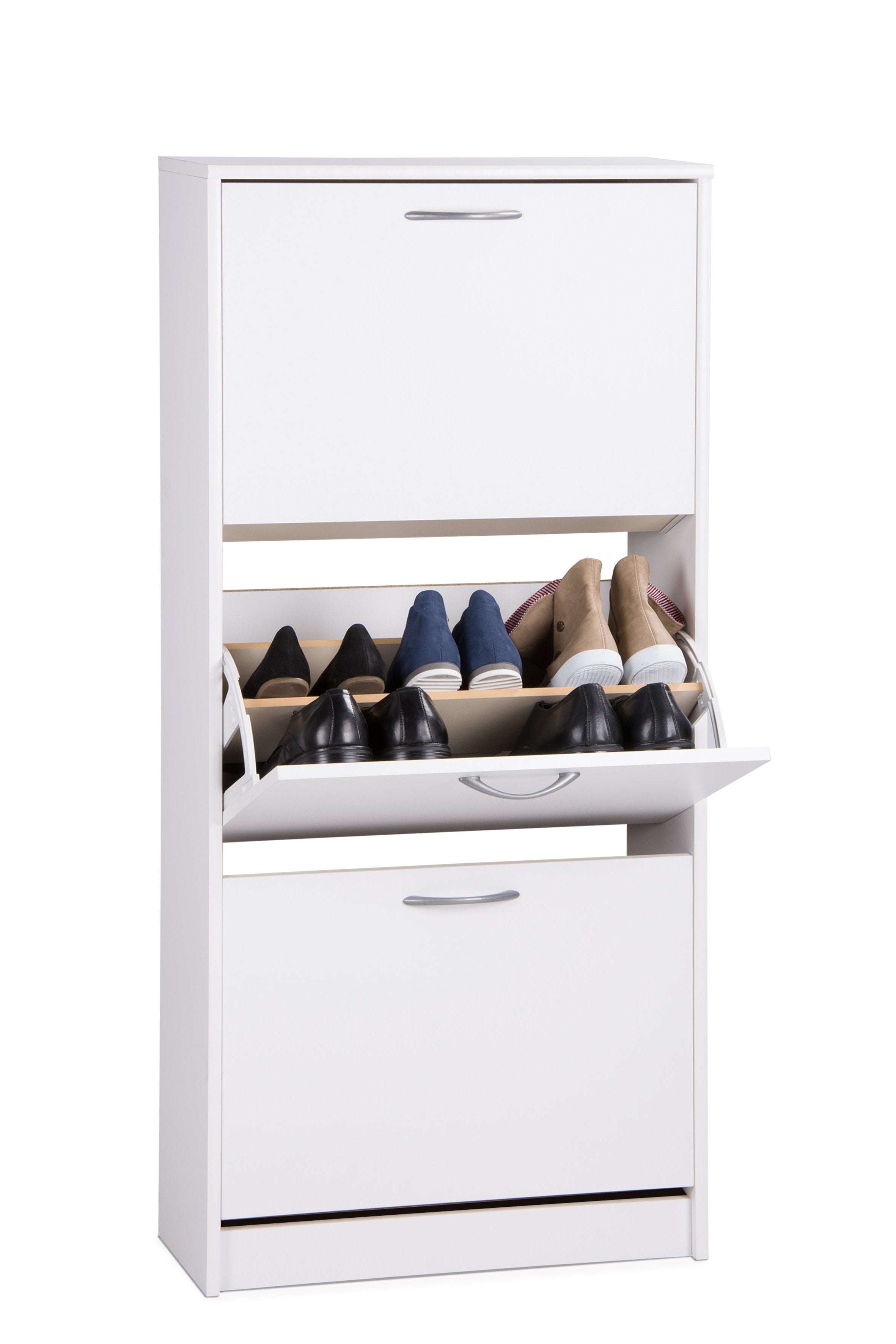 FIN - Mainz 1 - Wit - 3 Vakken - 58x123x25cm