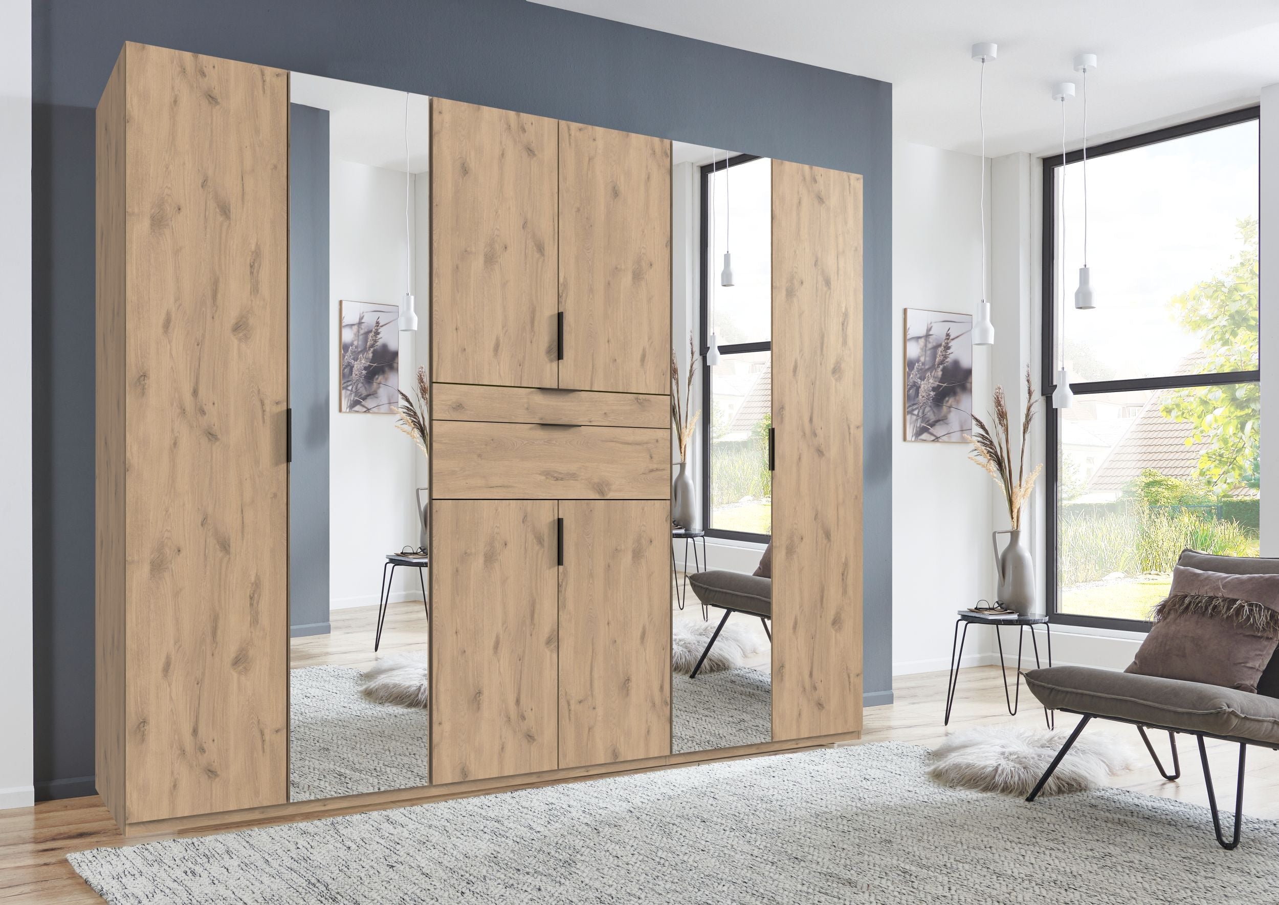 Wimex - Kleerkast Moldau - D49245 - Viking Eik - 270x208x58cm