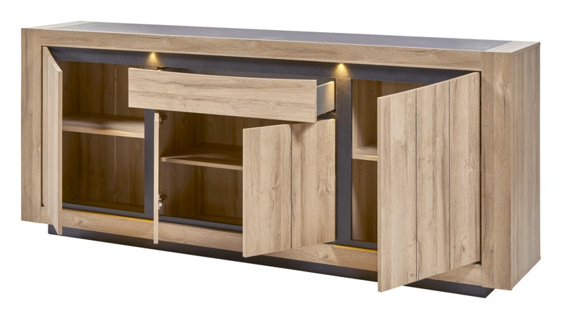 GBO - Buffet Nelson - Chêne français - 240x101x48cm