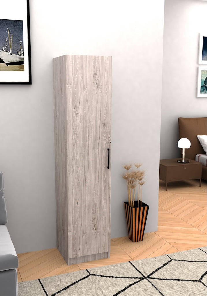 TYC - New Grey Oak 40 Bergkast - New Grey Oak - 40x180x40cm