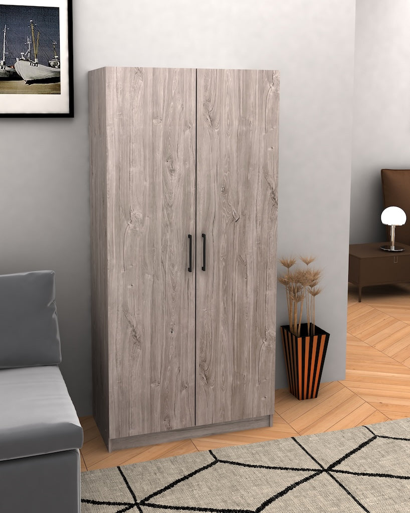 TYC - New Grey Oak 60 Bergkast - New Grey Oak - 80x180x40cm