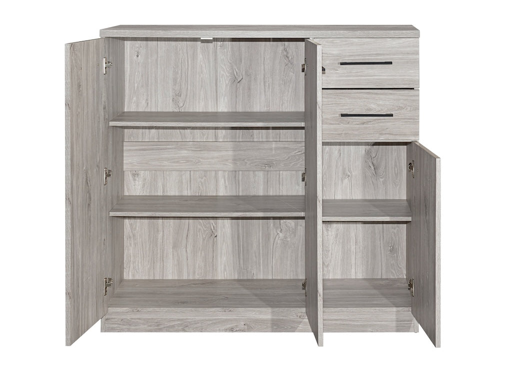 TYC - New Grey Oak COH 1 Bergkast -  New Grey Oak - 108x110x38cm