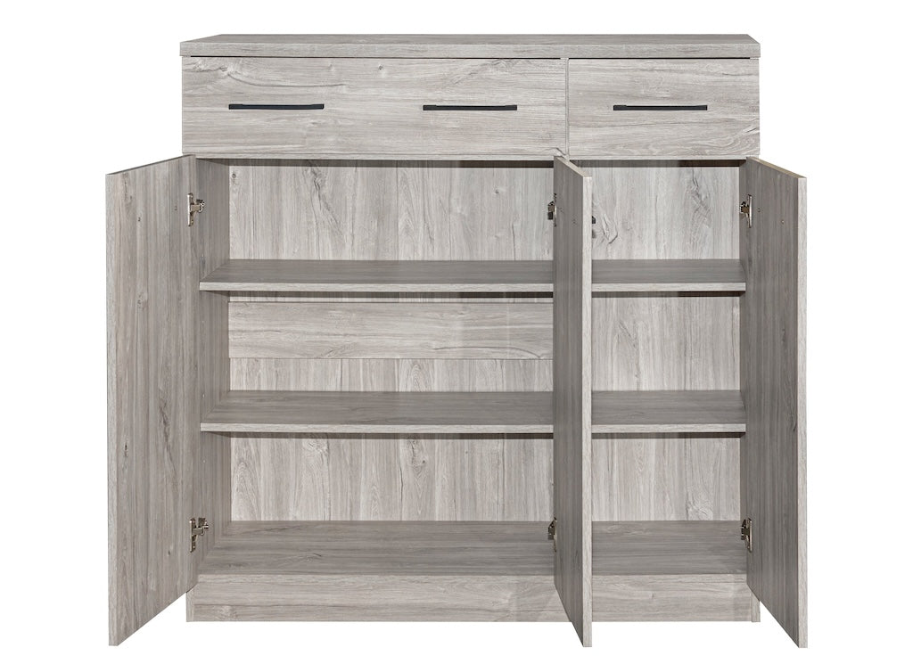 TYC - New  Grey Oak COH 2 Bergkast - New Grey Oak - 108x110x38cm