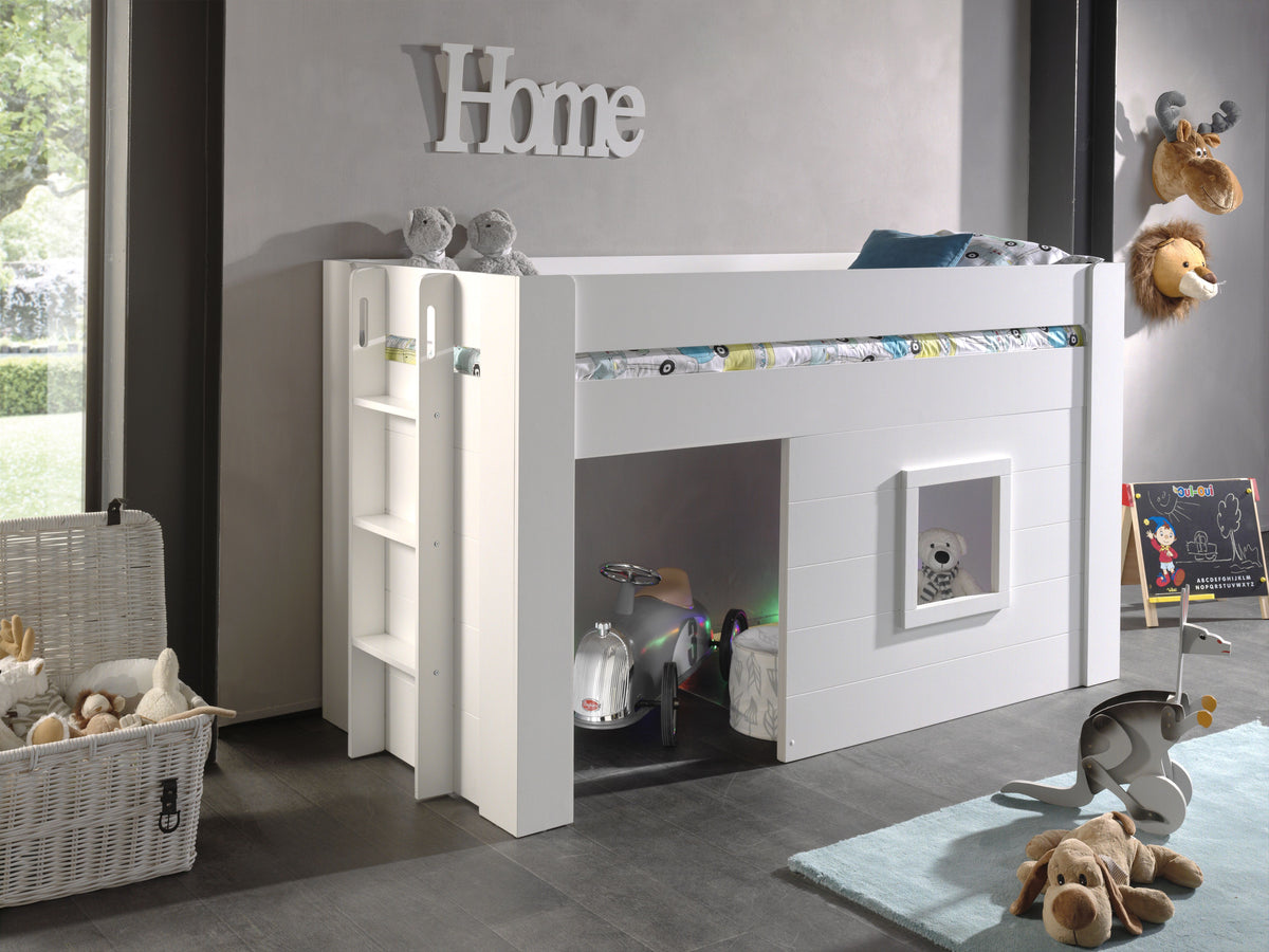Vipack - Halfhoogslaper NOAH - Wit - 90x200 cm