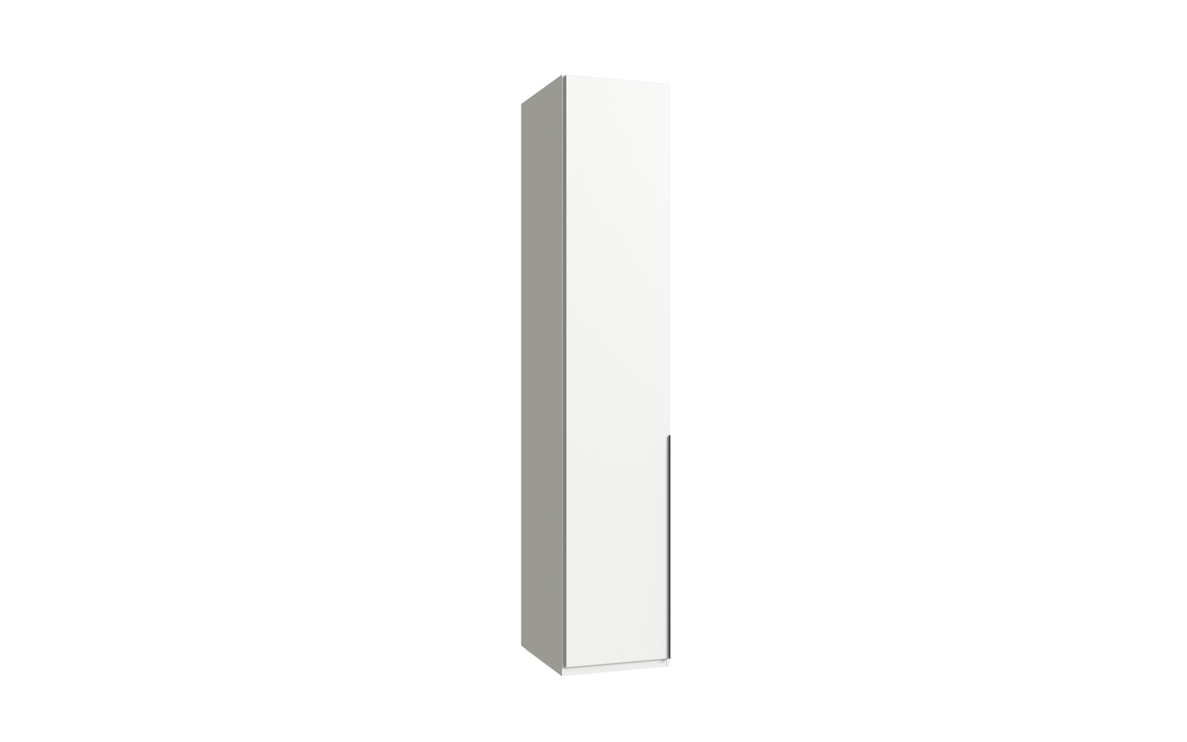 Wimex - Armoire New York A - P01500 - Blanc - 45x208x58cm