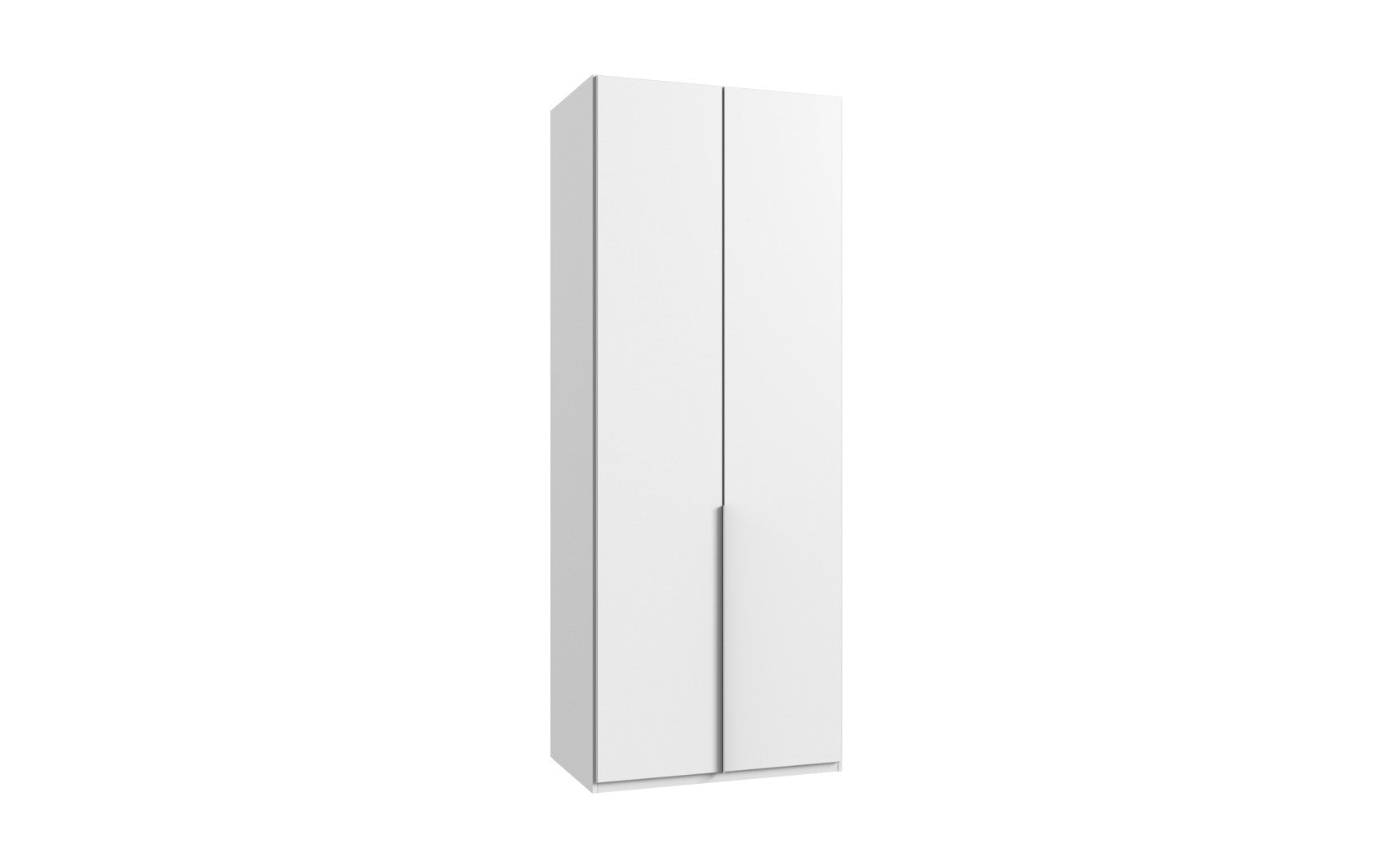 Wimex - Armoire New York A - P01501 - Blanc - 90x208x58cm
