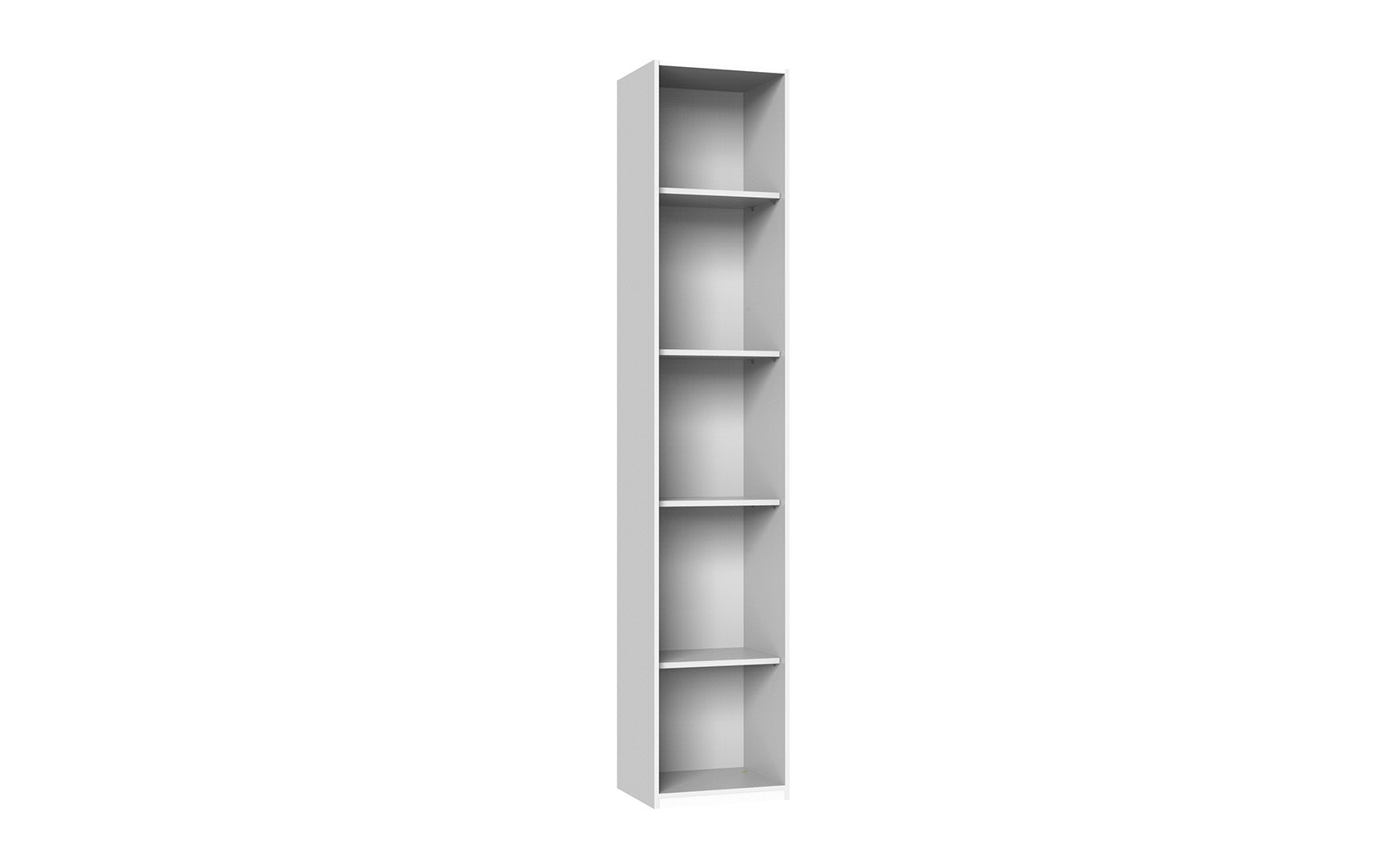 Wimex - Boekenrek New York A - P01837 - Wit - 46x236x58cm