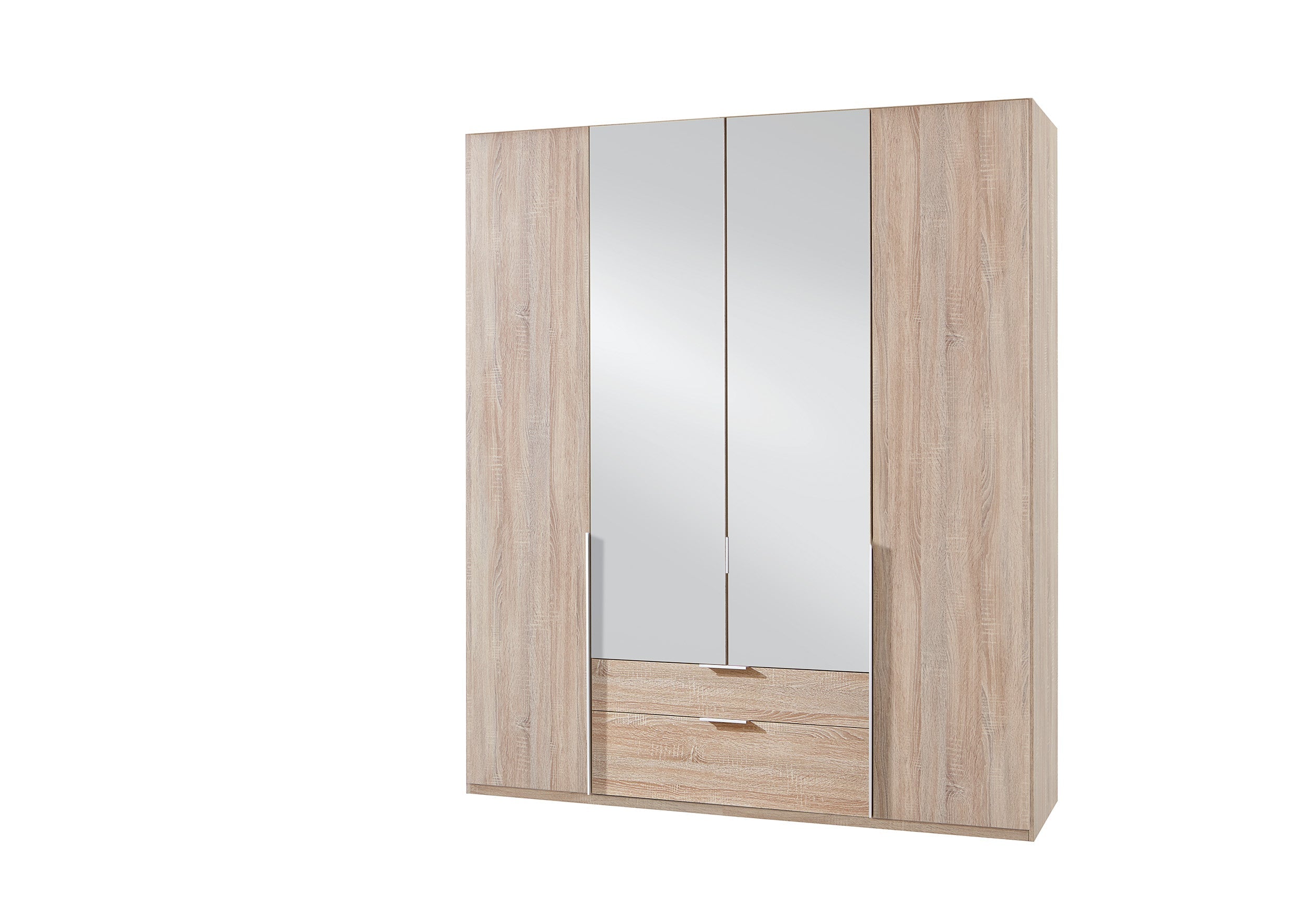 Wimex - Armoire New York A - P19505 - Chêne brut - 180x208x58cm