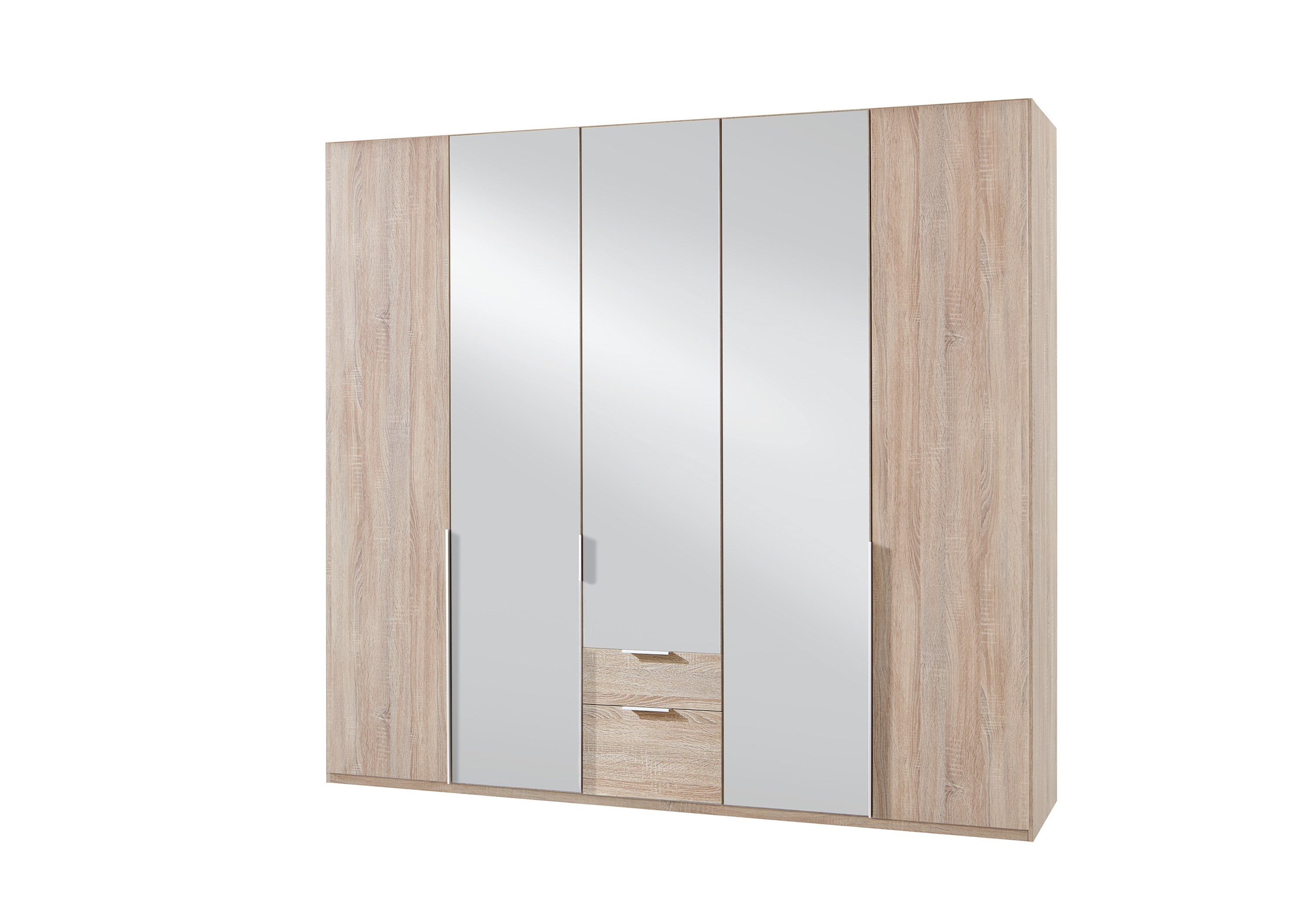 Wimex - Armoire New York A - P19507 - Chêne brut - 225 x 208 x 58 cm