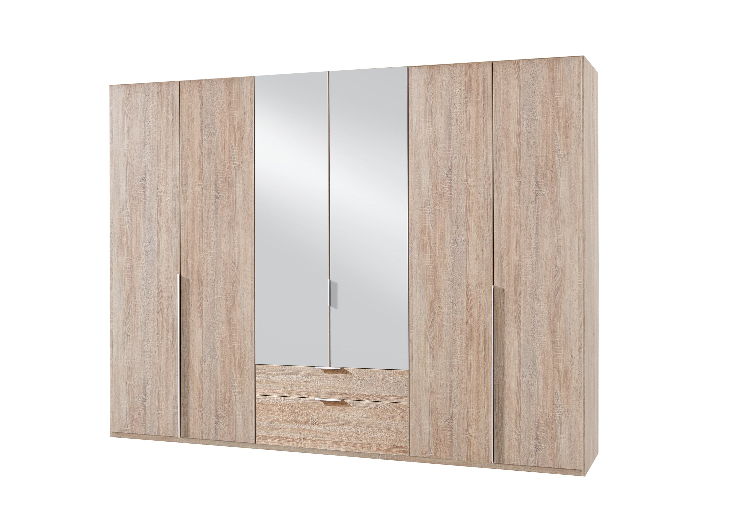 Wimex - Armoire New York A - P19508 - Chêne brut - 270x208x58cm