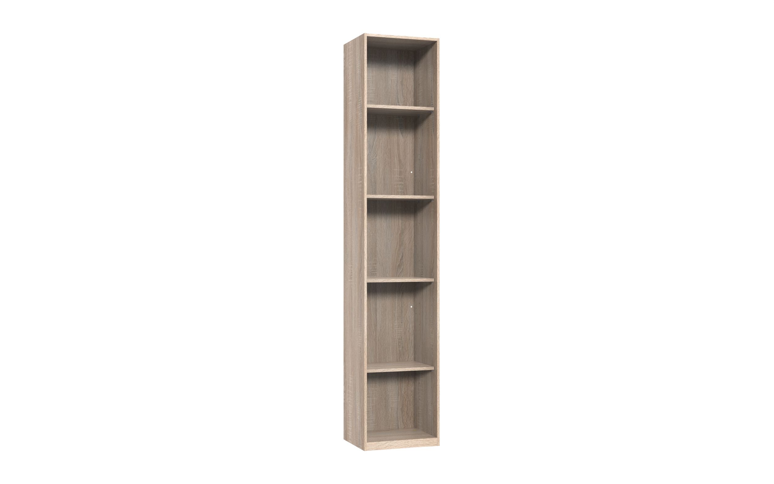 Wimex - Boekenrek New York A - P19836 - Ruwe Eik - 46x208x58cm