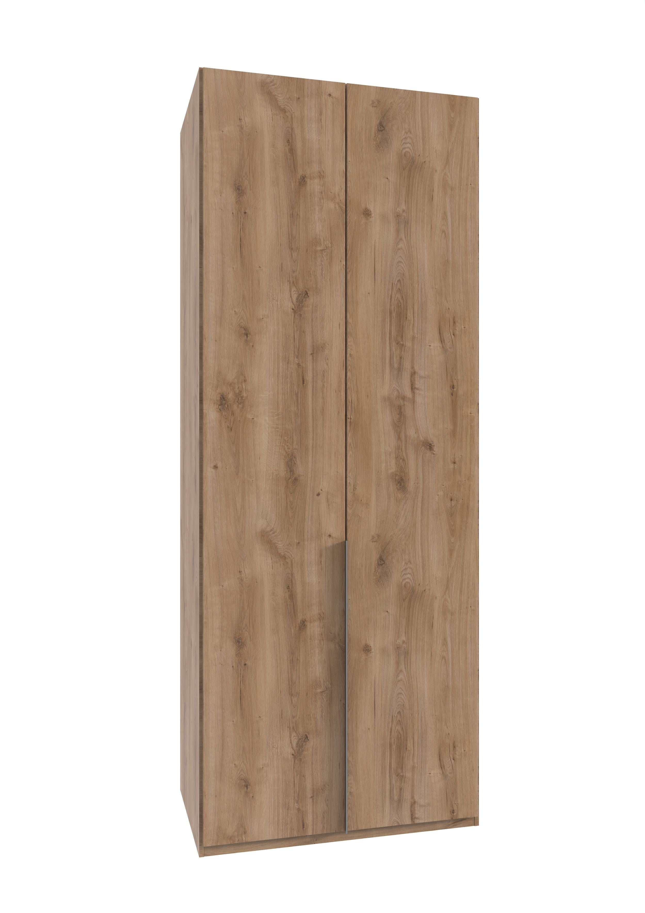 Wimex - Armoire New York A - P28401 - Planches de chêne - 90x236x58cm