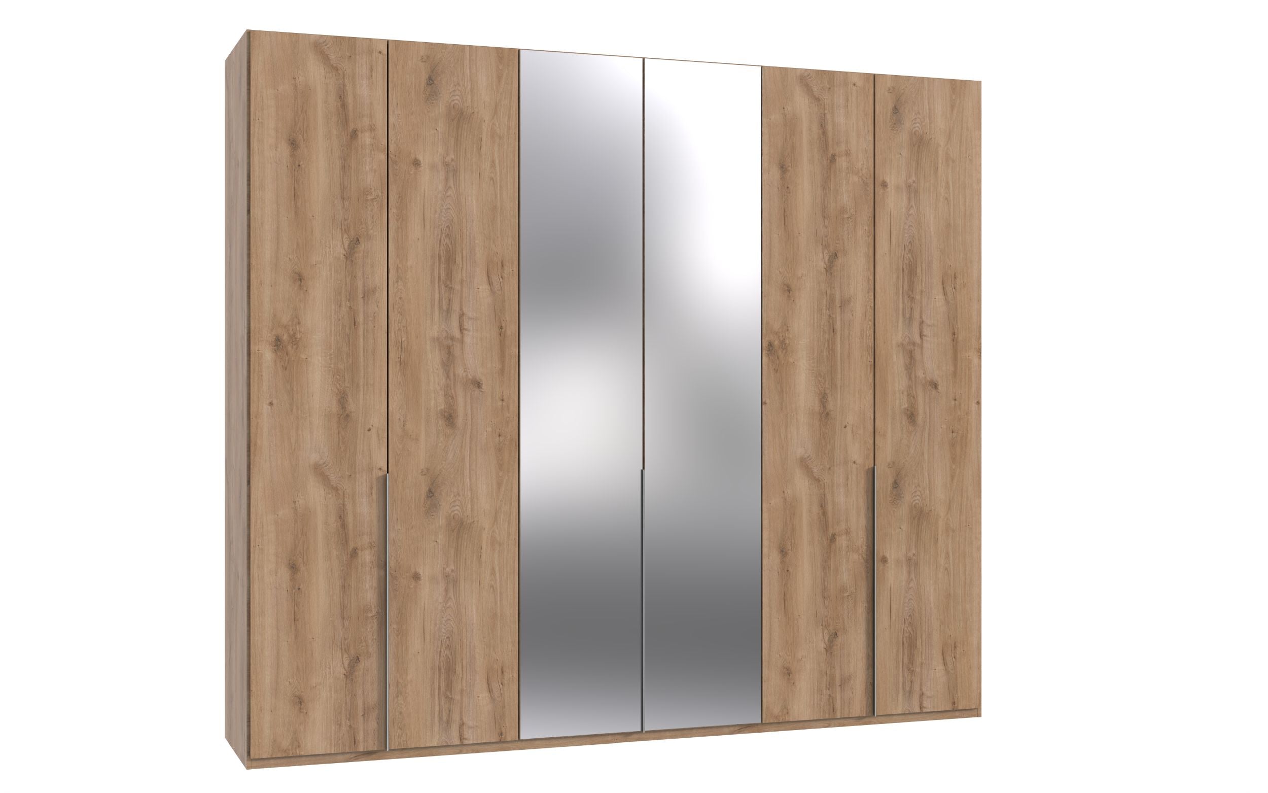 Wimex - Armoire New York A - P28411 - Planches de chêne - 270x236x58cm