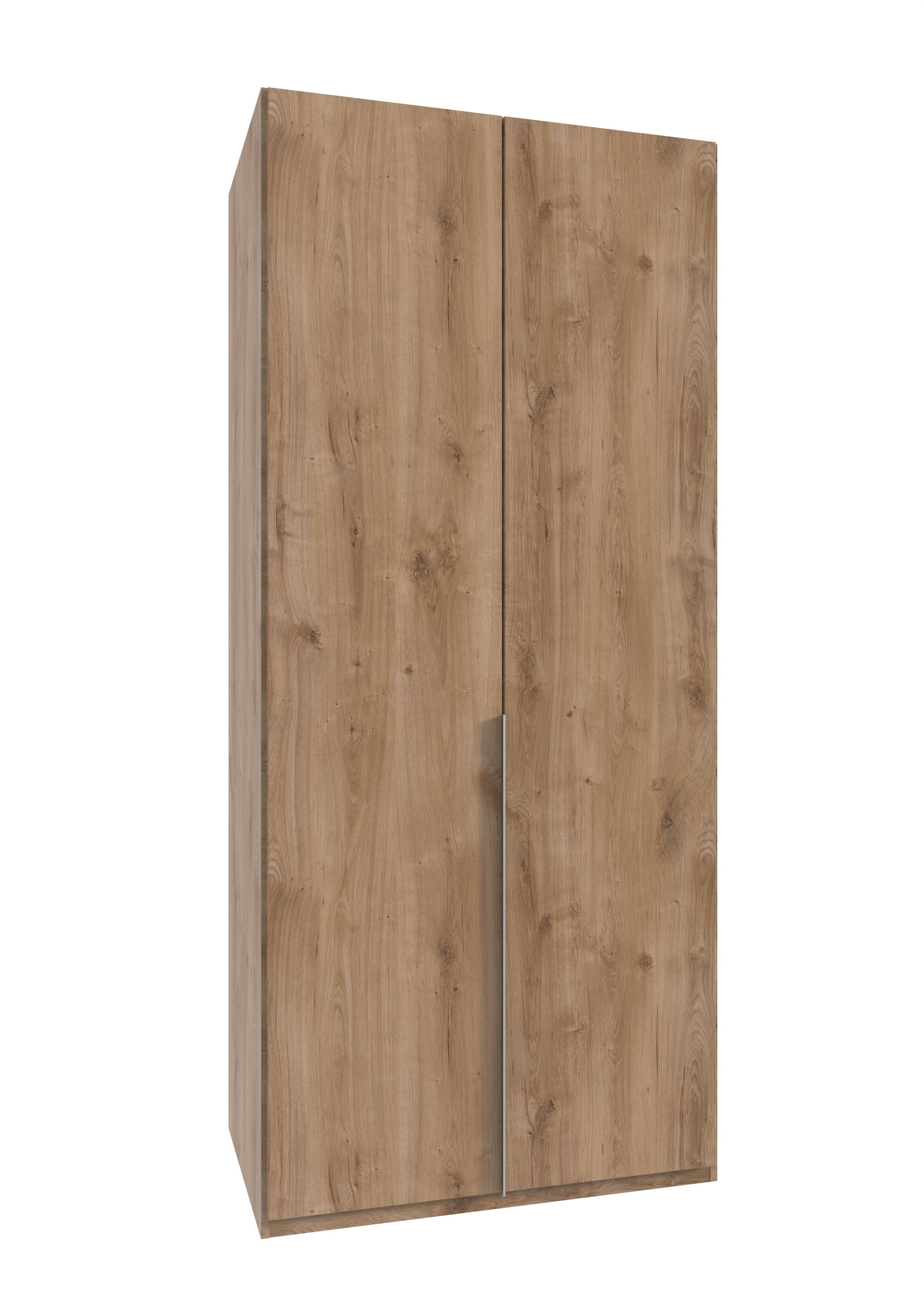 Wimex - Kleerkast New York A - P28378 - Planken Eik - 90x208x40cm