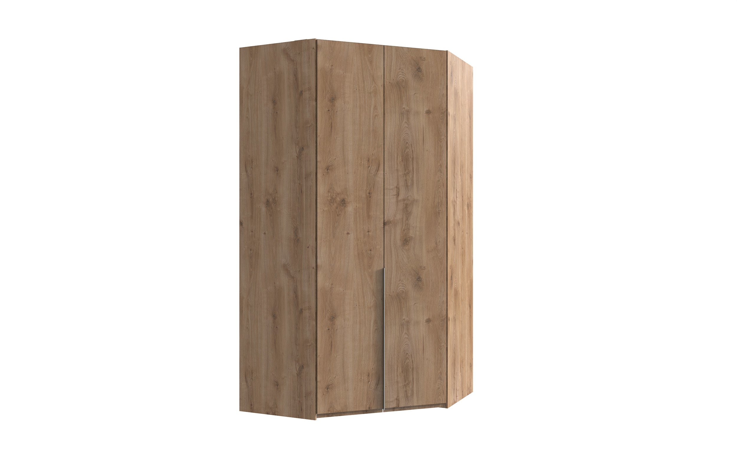 Wimex - Hoekkast New York A - P28421 - Planken Eik - 120x236x58cm