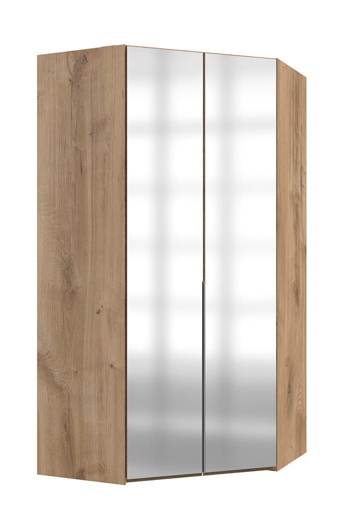 Wimex - Meuble d'angle New York A - P28514 - Planches de chêne - 120x208x58cm