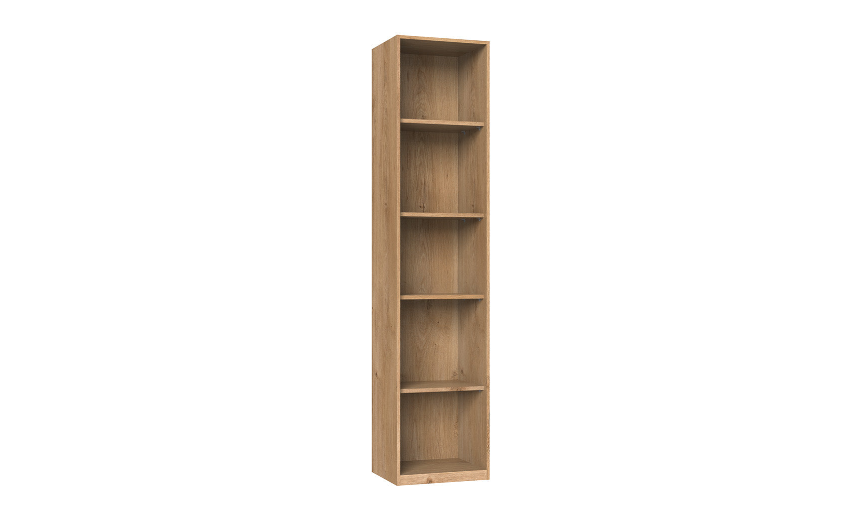 Wimex - Boekenrek New York A - P28836 - Planken Eik - 46x208x58cm