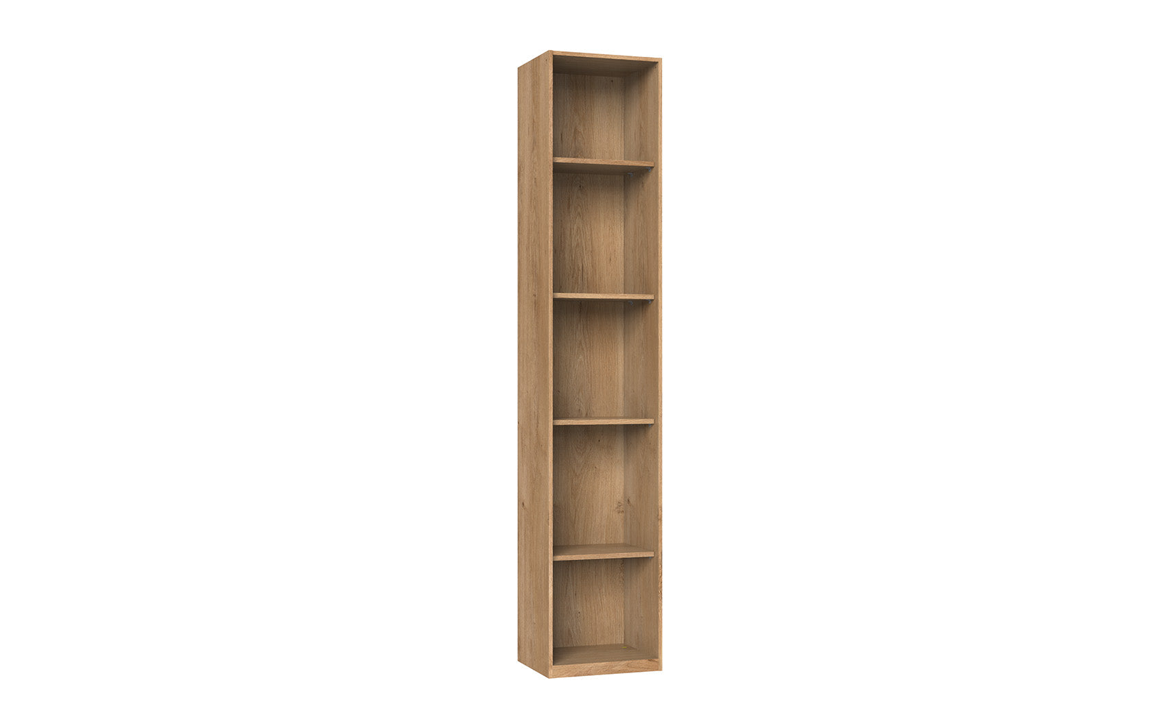 Wimex - Boekenrek New York A - P28837 - Planken Eik - 46x236x58cm