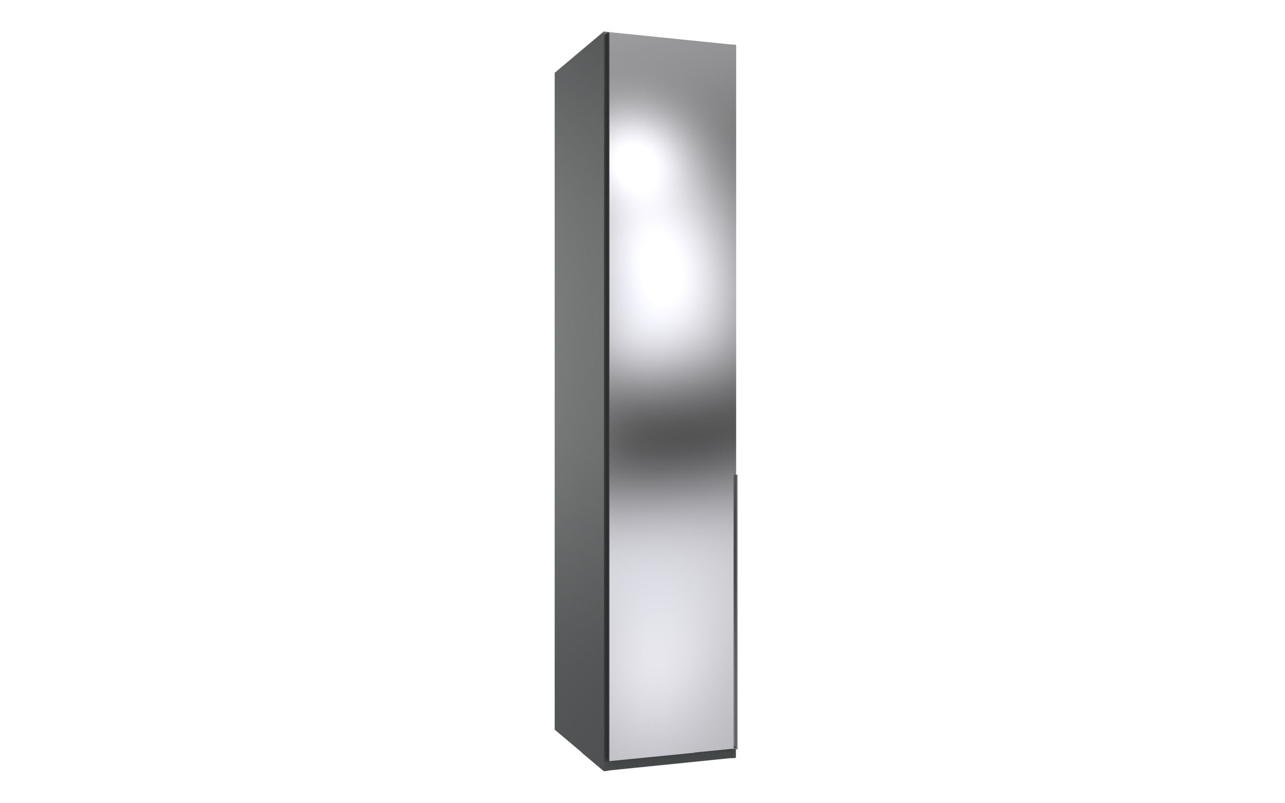 Wimex - Armoire New York A - P32208 - Graphite - 45x208x40cm