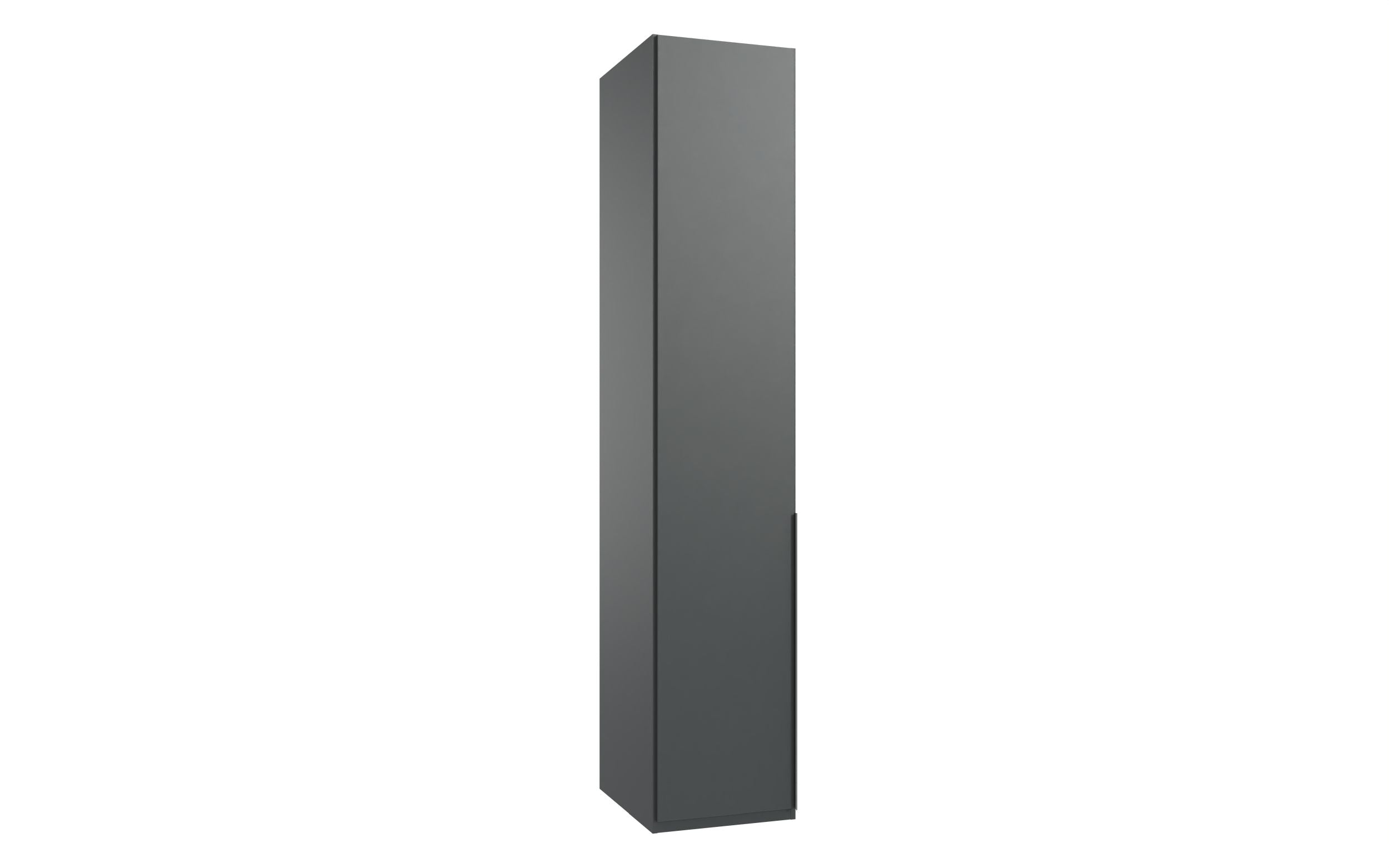 Wimex - Armoire New York A - P32374 - Graphite - 30x208x40cm