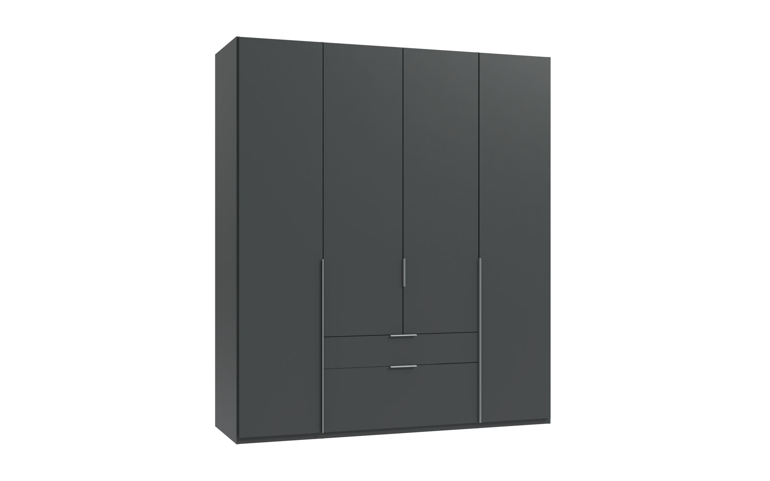 Wimex - Kleerkast New York A - P32510 - Grafiet - 180x208x58cm