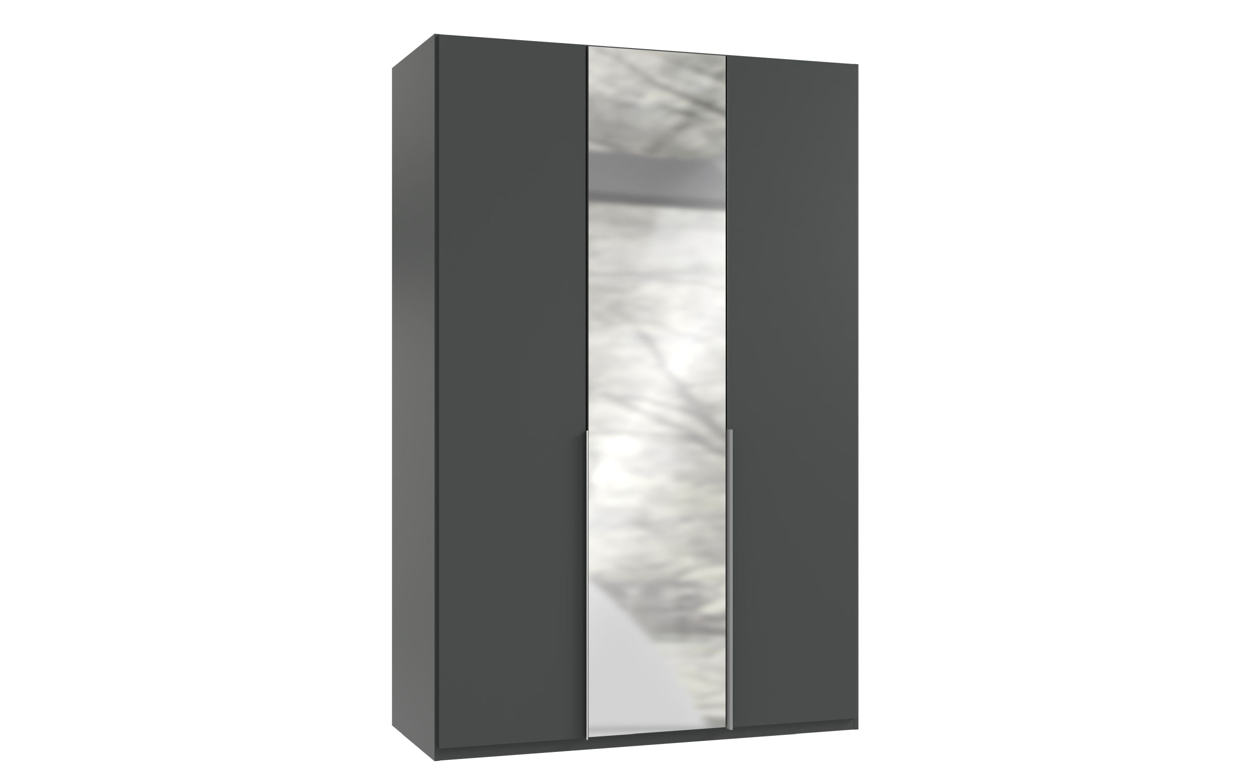 Wimex - Kleerkast New York A - P32565 - Grafiet - 135x208x58cm