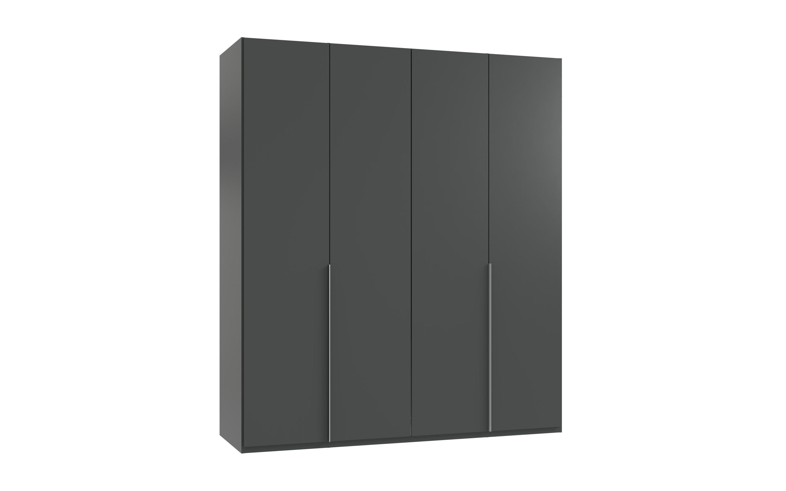Wimex - Kleerkast New York A - P32403 - Grafiet - 180x236x58cm