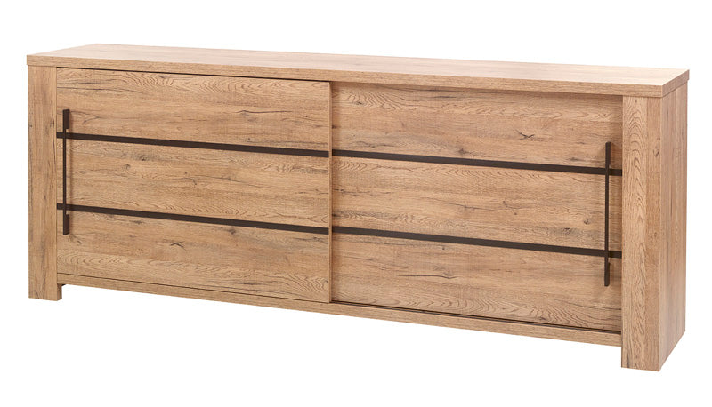 GBO - Buffet Otto - Chêne écarlate - 230x89,2x48cm