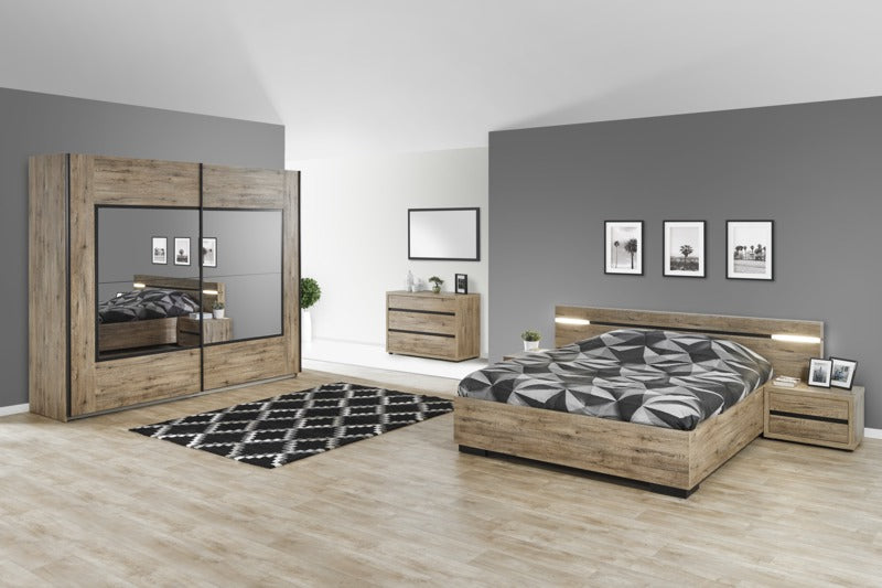 GBO - Slaapkamer set Olivia 1 – Scarlet oak
