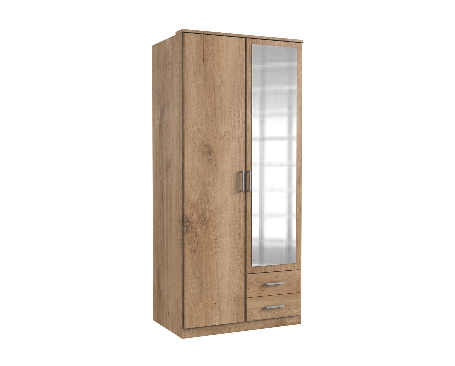 Wimex - Armoire Osaka - 115209 - Planches de chêne - 91x199x58cm