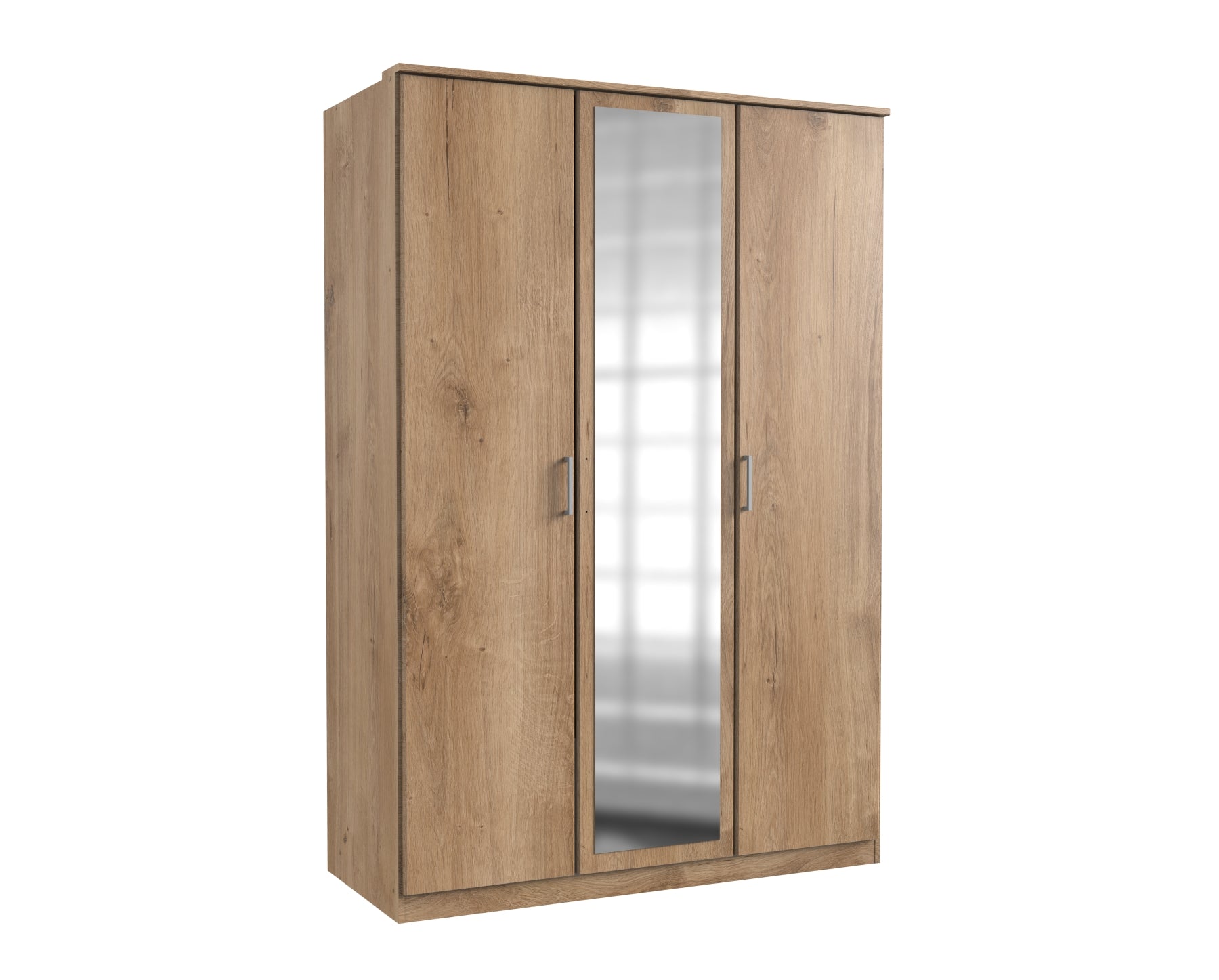 Wimex - Armoire Osaka - 115482 - Planches de chêne - 135x199x58cm