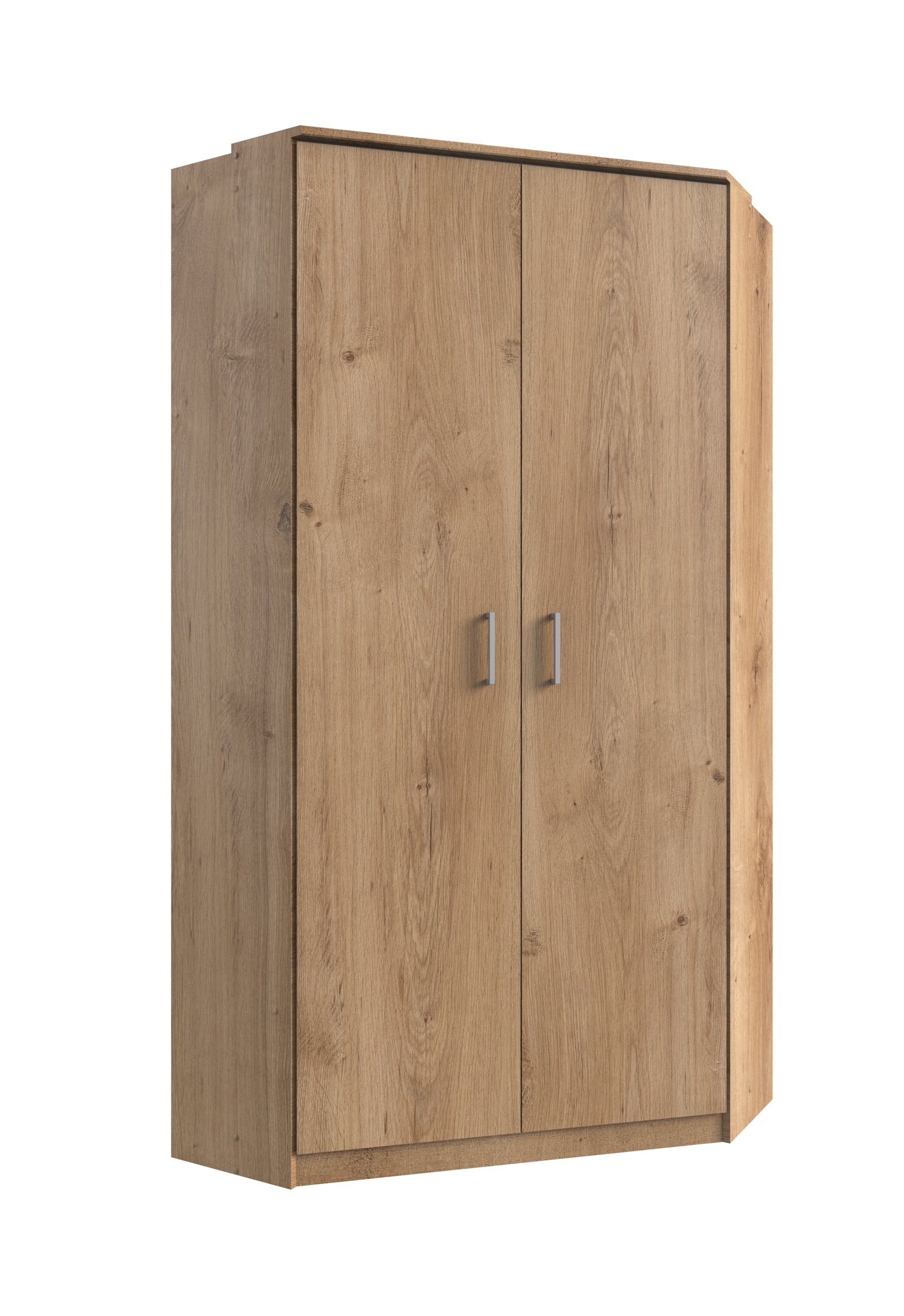 Wimex - Armoire Osaka - 115511 - Planches de chêne - 95x199x95cm