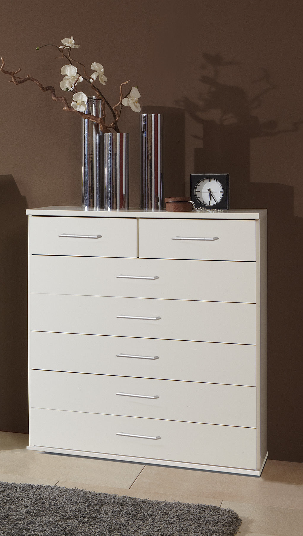 Wimex - Commode Osaka - 603319 - Blanc - 91x106x40cm