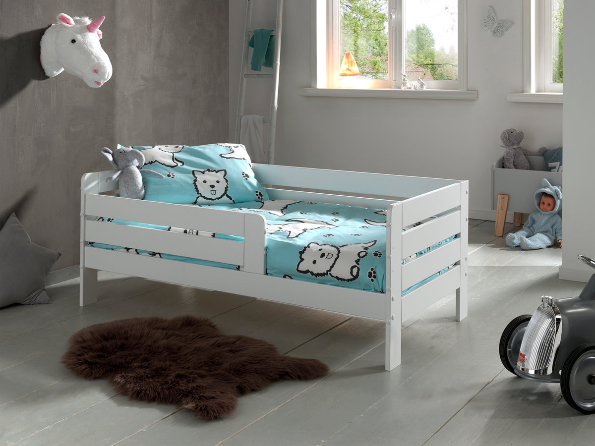 Peuterbed 71 - 70 x 140 cm wit *