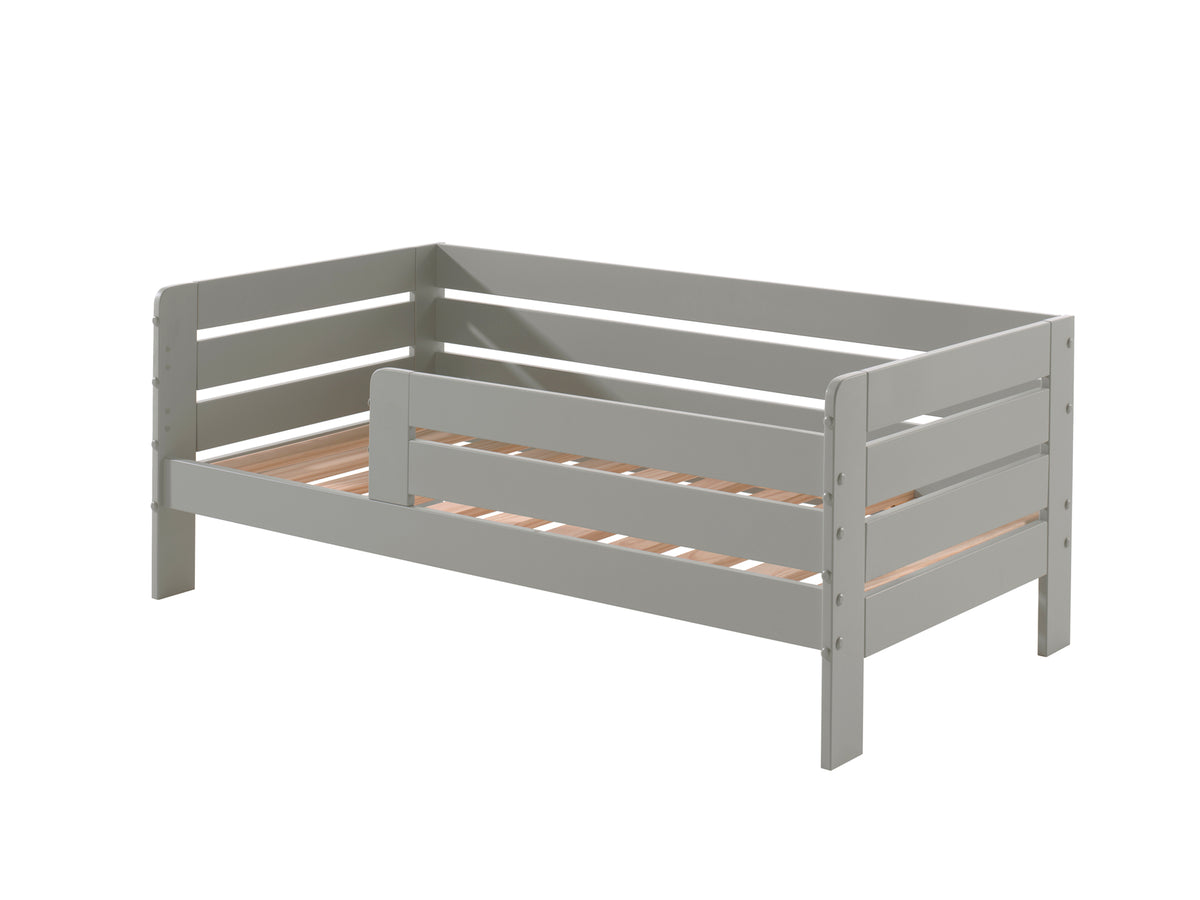 Vipack - Peuterbed TOD 71 - Horizontale spijlen - Grijs - 70x140 cm